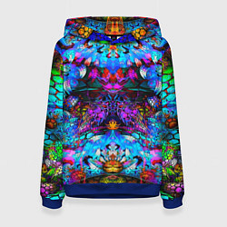 Женская толстовка Абстракция стекло узор