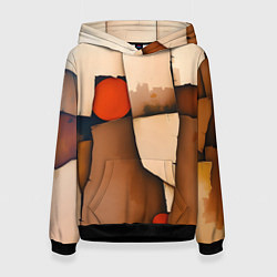 Женская толстовка Фрагментированная композиция