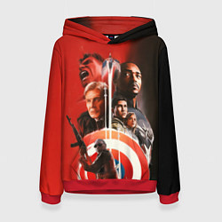 Женская толстовка Капитан Америка Новый мир