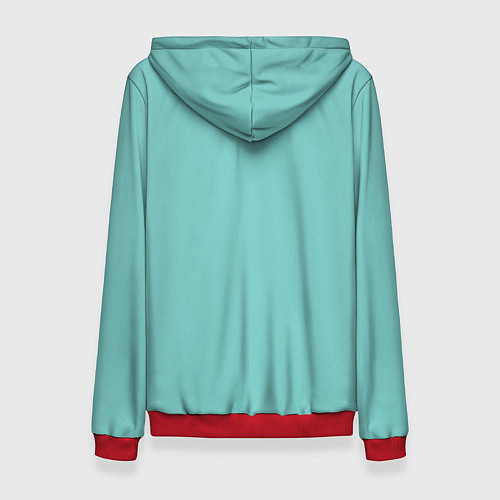 Женская толстовка Маяк и розы / 3D-Красный – фото 2