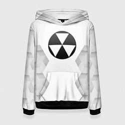 Женская толстовка Fallout white poly