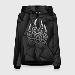 Женская толстовка Велес лапа медведя