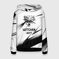 Женская толстовка Ведьмак stripes