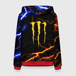 Женская толстовка Monster energy storm