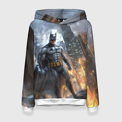 Женская толстовка Бэтмен - старый стиль