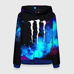 Женская толстовка Monster energy космос