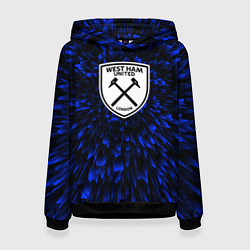 Женская толстовка West Ham blue energy