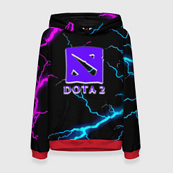 Женская толстовка Dota неоновый шторм