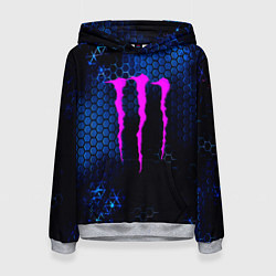 Женская толстовка Monster energy броня