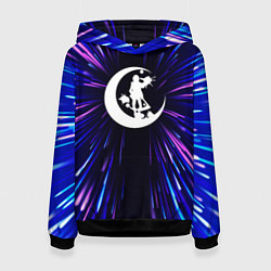 Женская толстовка Angels of Death neon energy