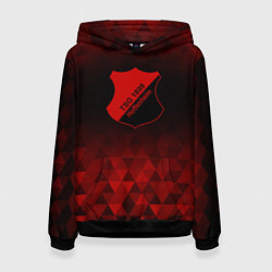 Женская толстовка Hoffenheim red poly