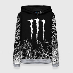 Женская толстовка Monster energy лес