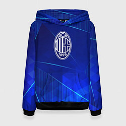 Женская толстовка AC Milan blue poly