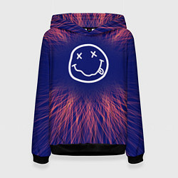 Женская толстовка Nirvana red energy