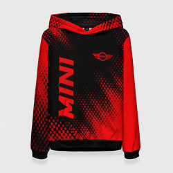 Женская толстовка Mini - red gradient вертикально