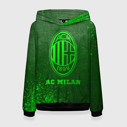 Женская толстовка AC Milan - green gradient