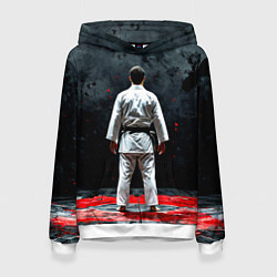 Женская толстовка Айкидоист на черном