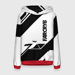 Женская толстовка Farcry6 геометрия полосы