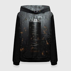 Женская толстовка Черная боксерская груша