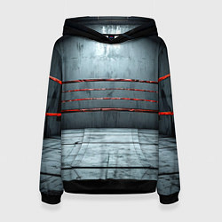 Женская толстовка Серый ринг