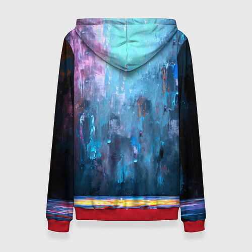 Женская толстовка Боец джиу-джитсу / 3D-Красный – фото 2