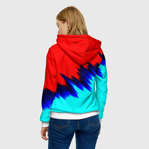 Женская толстовка Dota краски / 3D-Белый – фото 4