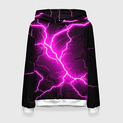 Женская толстовка The color is pink and black