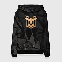 Женская толстовка Free Fire golden poly