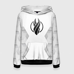 Женская толстовка Dead Space white poly