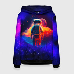 Женская толстовка Огненный путь космонавта