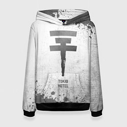 Женская толстовка Tokio Hotel - white gradient