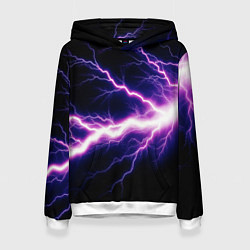 Женская толстовка Lightning purple