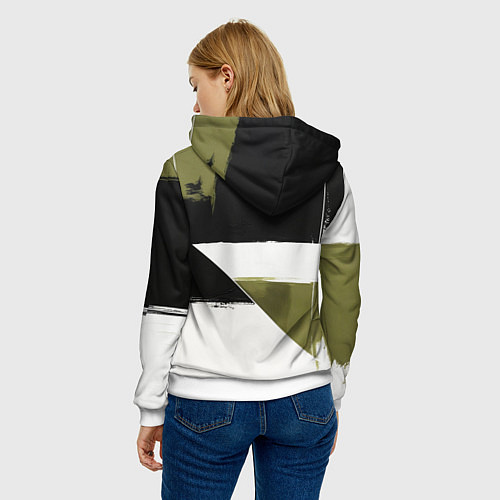 Женская толстовка Doom The Dark Ages / 3D-Белый – фото 4