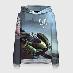 Женская толстовка Lamborghini - motorsport extreme