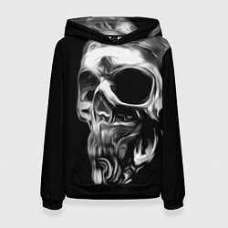 Женская толстовка Стилизованный череп