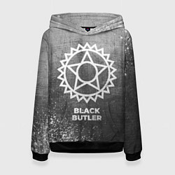 Женская толстовка Black Butler - grey gradient