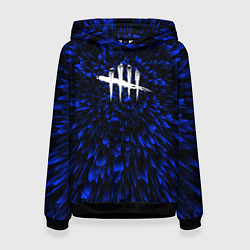 Женская толстовка Dead by Daylight blue energy