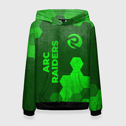Женская толстовка ARC Raiders - green gradient вертикально