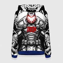 Женская толстовка Doom dark ages doom guy