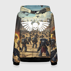 Женская толстовка Warhammer 40k поле боя