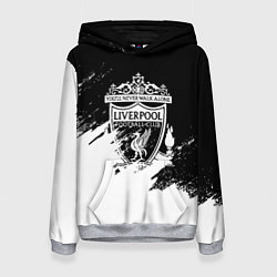 Женская толстовка Liverpool краски белые