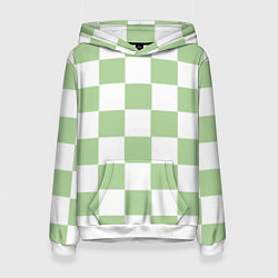 Женская толстовка Квадраты зелёные