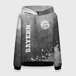 Женская толстовка Bayern - grey gradient вертикально