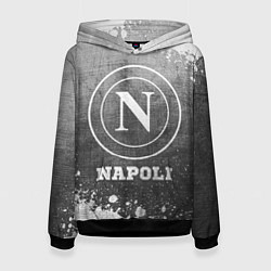 Толстовка-худи женская Napoli - grey gradient, цвет: 3D-черный