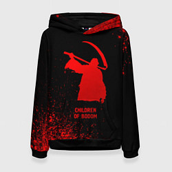 Женская толстовка Children of Bodom - red gradient