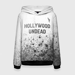 Женская толстовка Hollywood Undead - white gradient посередине