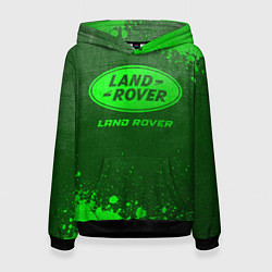 Женская толстовка Land Rover - green gradient