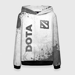 Женская толстовка Dota - white gradient вертикально