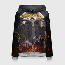 Женская толстовка Supernatural - true hunters