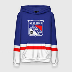 Женская толстовка Нью Йорк Рейнджерс хоккей